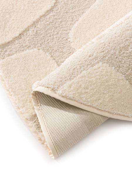 Tapis Eve Blanc - Polyester - Polypropylène - 200 x 2 x 200 cm