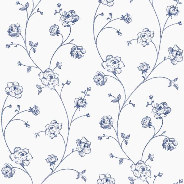 Tapete 139300 Blau - Fleece - 53 x 1005 x 1005 cm