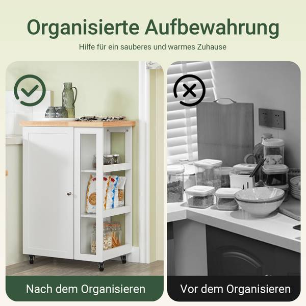 Chariot de Service FKW75-WN Blanc