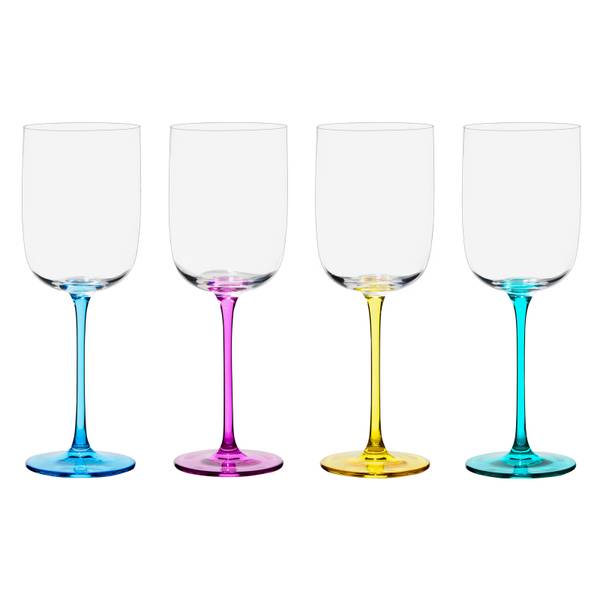 Weingläsern Gala 4er-Set Glas - 35 x 22 x 8 cm