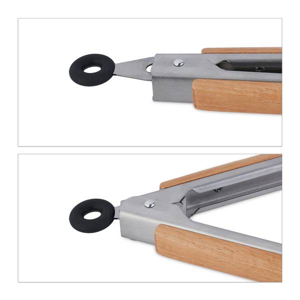 Barbecuetang met houten handgreep Aantal delen in de set: 1