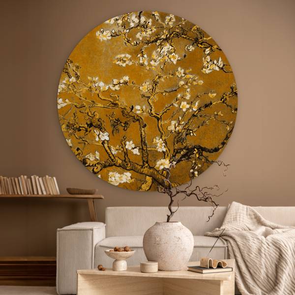 BILD Mandelblüte 150 x 150 cm