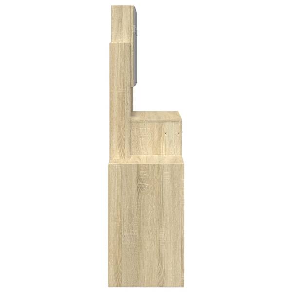 Schminktisch 3042062 Braun - Holzwerkstoff - 80 x 132 x 35 cm