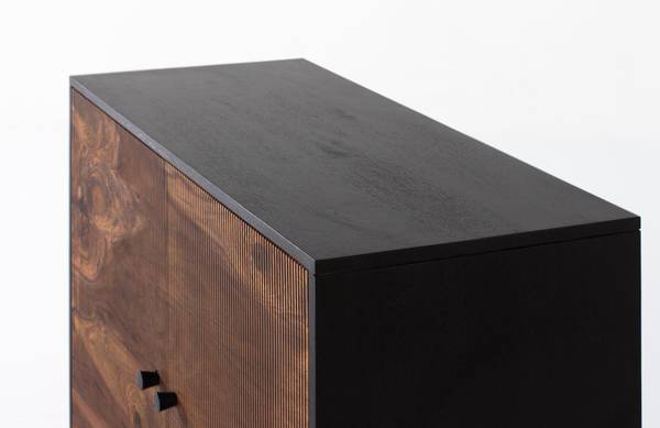 Konsole 1475 Braun - Massivholz - 40 x 80 x 90 cm