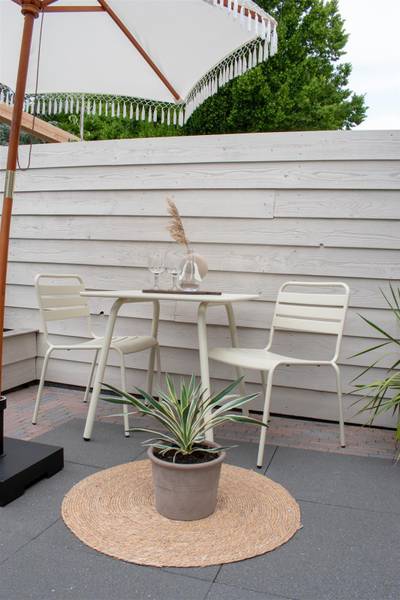 Garten-Set Max 3-teilig Cremeweiß - Weiß