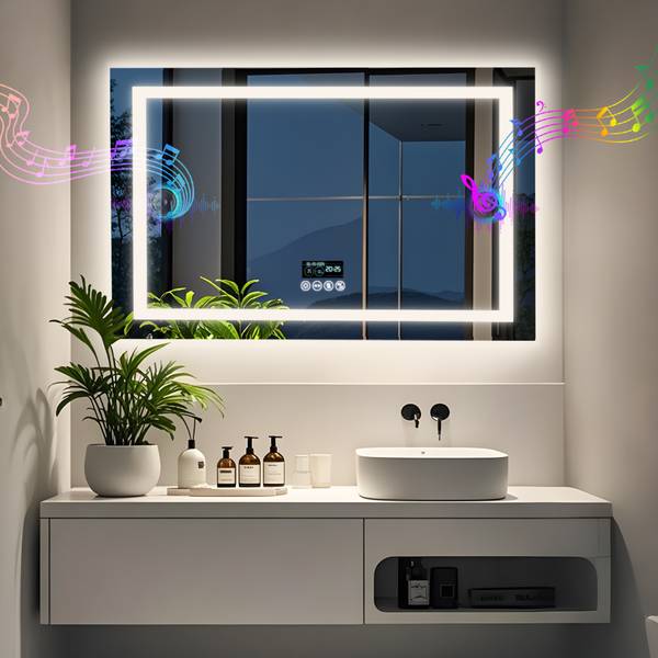 Miroir de salle de bain XM183-B105-EU 100 x 70 cm