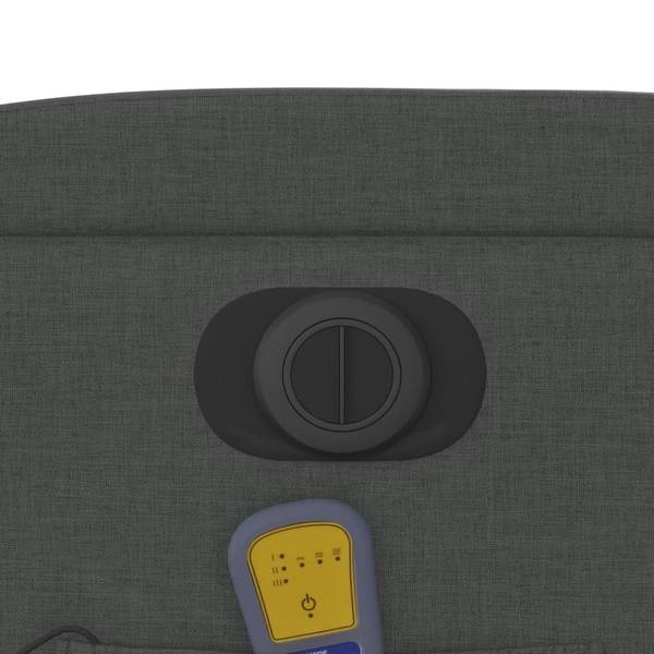 Massagesessel mit Aufstehhilfe 3032386-4 Dunkelgrau - Grau