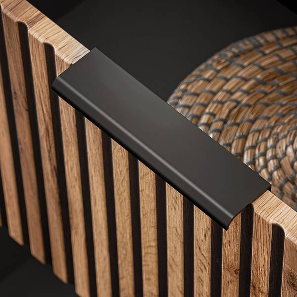 Waschbeckenschrank XANTEN-56-235 Braun - Holzwerkstoff - 101 x 73 x 47 cm