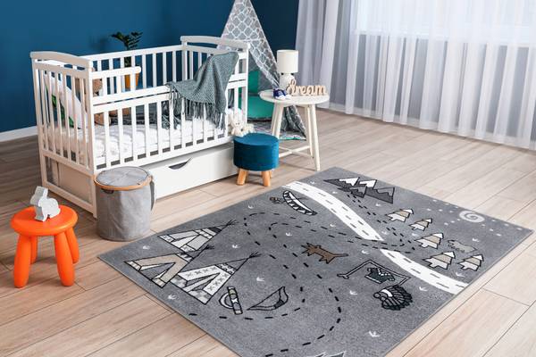 Tapis Fun Indian Pour Enfants Villag 180 x 270 cm