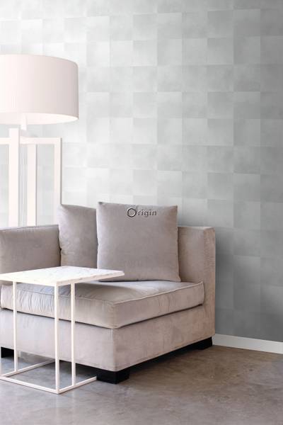 Tapete 347485 Grau - Fleece - 53 x 1005 x 53 cm