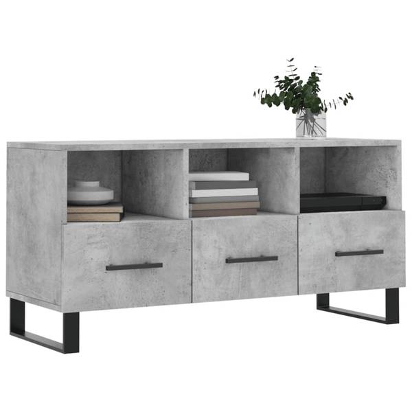 TV-Schrank 3030506 Grau - Eisen - 102 x 50 x 36 cm
