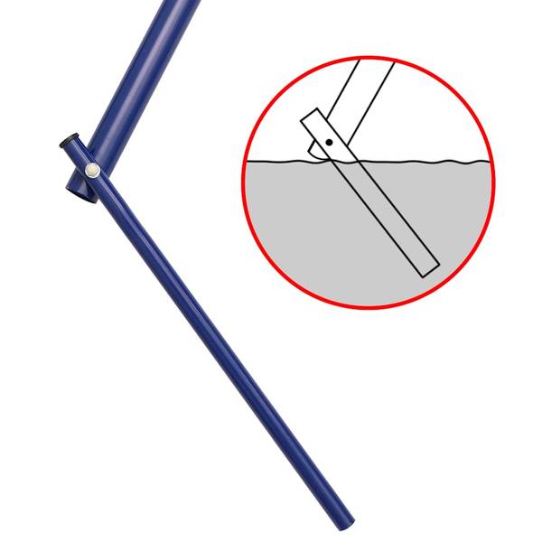 Schaukel 91362 Orange - Stahl - 170 x 180 x 145 cm