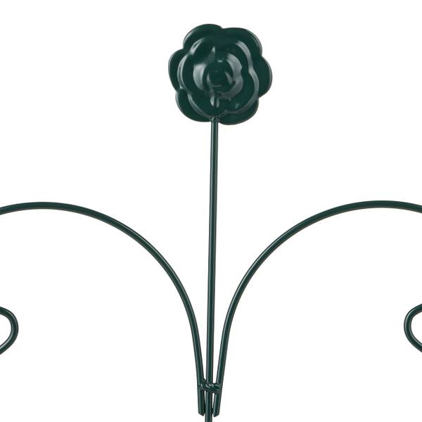 Plantenklimrek 220 x 50 cm set van 2 groen - ijzer - 50 x 220 x 2 cm
