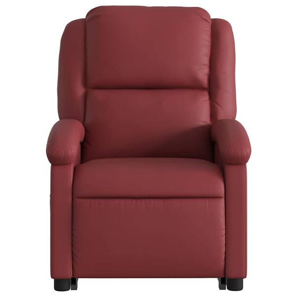 Fauteuil inclinable de massage 3032379-2 Rouge - Brun rouge