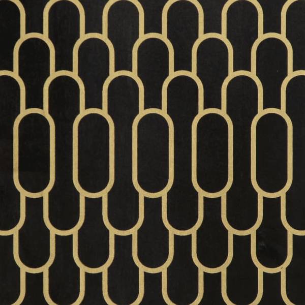 Highboard DE2775 Schwarz - Massivholz - 33 x 100 x 60 cm