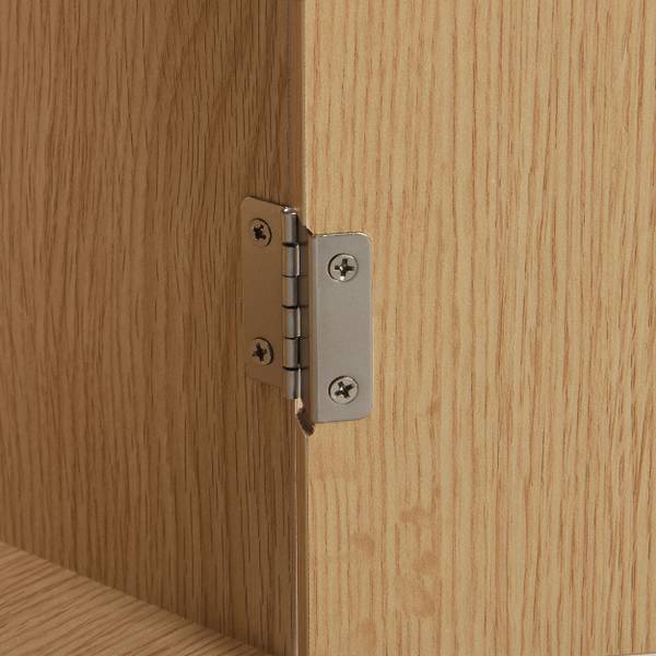 Meuble à chaussures Coeus Ⅱ Marron - Pin - Acier - 17 x 125 x 90 cm