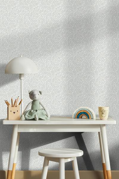Tapete 641022 Blau - Papier - 53 x 1000 x 53 cm