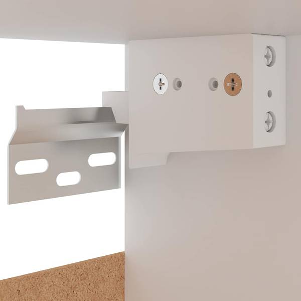 Küchenschrank-Set 3005214 8-teilig Weiß - Holzwerkstoff - 102 x 76 x 50 cm