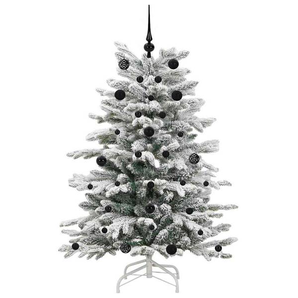 Künstlicher Weihnachtsbaum 3031669-1 Schwarz - Weiß - 100 x 150 x 100 cm