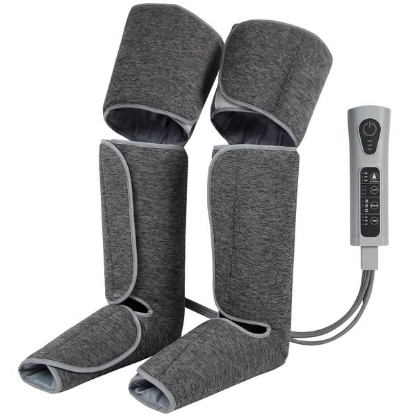 Beinmassagegerät 700-202V90GY Grau - Textil - 77 x 12 x 96 cm