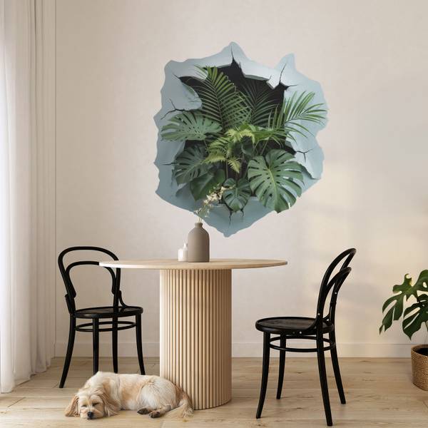 Wandsticker Botania 54 x 60 cm