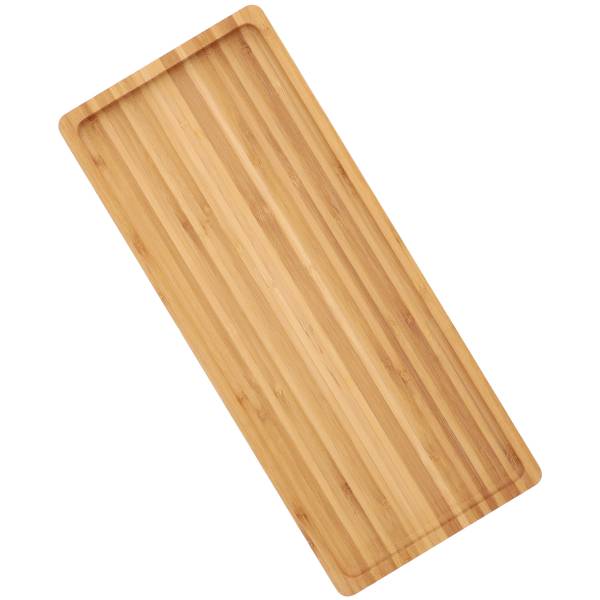 Serviertablett BAMBOU Beige - Bambus - 17 x 2 x 40 cm