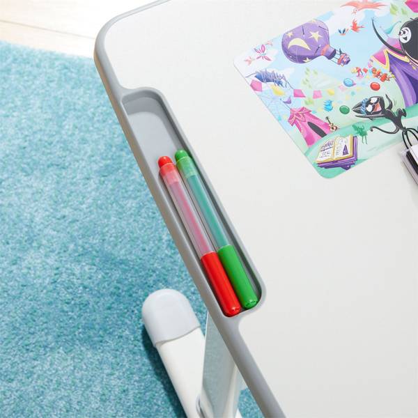 Kinderschreibtisch VITA Weiß - Holzwerkstoff - 67 x 54 x 48 cm