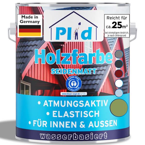 Holzfarbe P_800050 Grün - Kunstharz - Harz - 20 x 20 x 22 cm