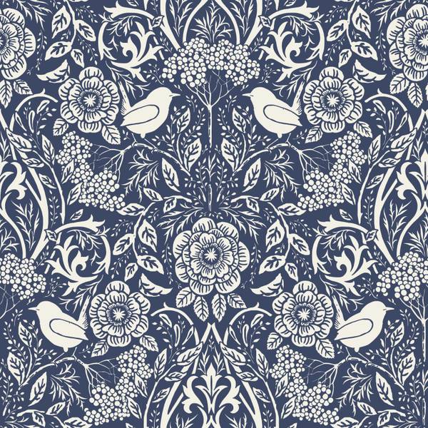 Tapete 139435 Blau - Fleece - 50 x 900 x 50 cm