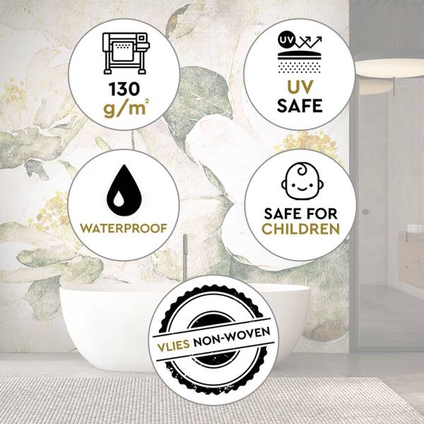 Fototapete Blumen Natur 250 x 175 cm