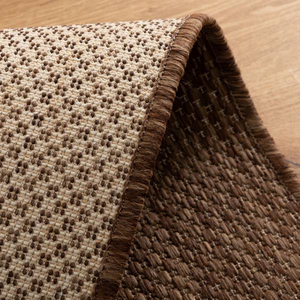 Outdoorteppich Melbu Braun - Polypropylen - 120 x 170 cm