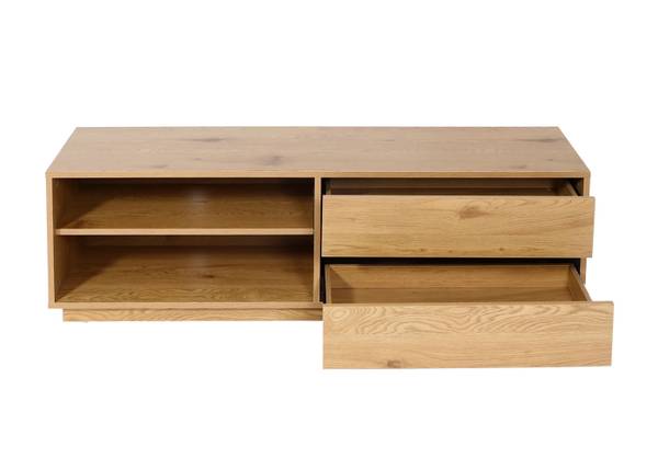 TV-rek J78 eikenhouten look