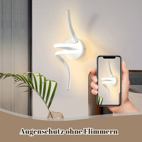 Wandlampe Liiso Weiß