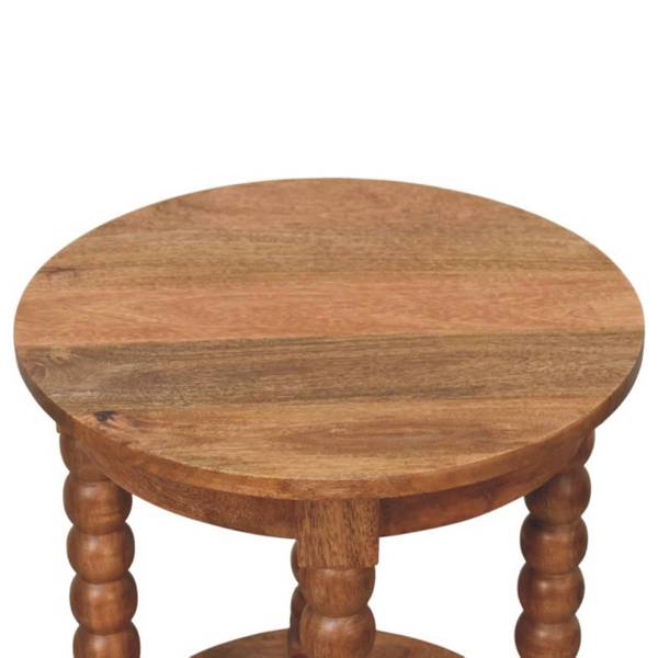 Beistelltisch Barley Braun - Mango - 45 x 55 x 45 cm