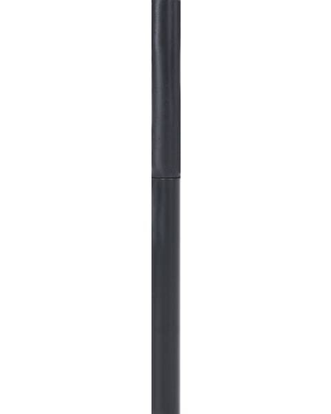 Kleiderständer THOMPSON Schwarz - Braun - Metall - 40 x 130 x 30 cm
