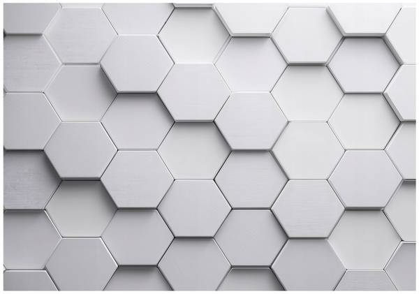 Fotobehang 3D Hexagons 15970VX 400 x 280 cm
