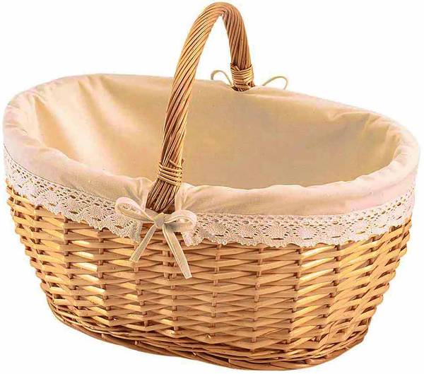 Dekokorb GIFT HARBOR Braun - Naturfaser - 35 x 34 x 49 cm