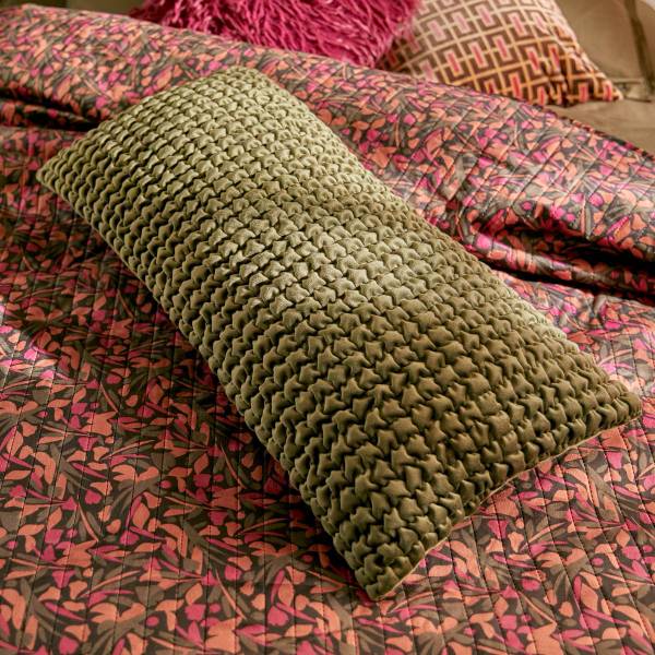 Kissen BELLISSIMA Grün - Textil - 14 x 35 x 75 cm