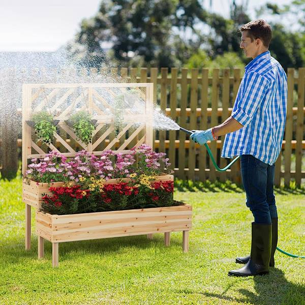 fertige blumenksten Blumenkasten Colorful  Industriestil