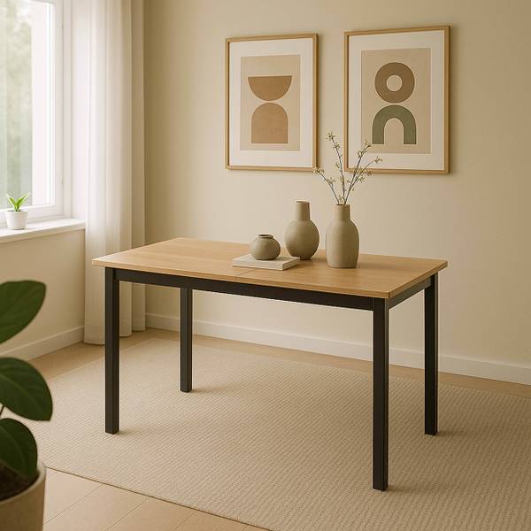 Tisch Ariane Eiche Driftwood Dekor