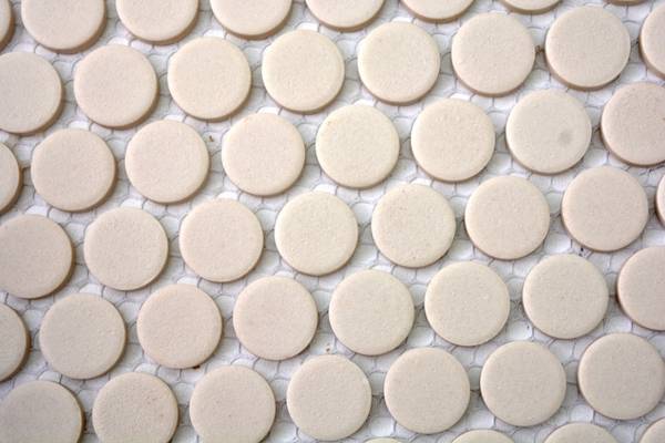 Mosaikfliesen 10-1202-R10 Weiß - Keramik - 30 x 32 x 32 cm