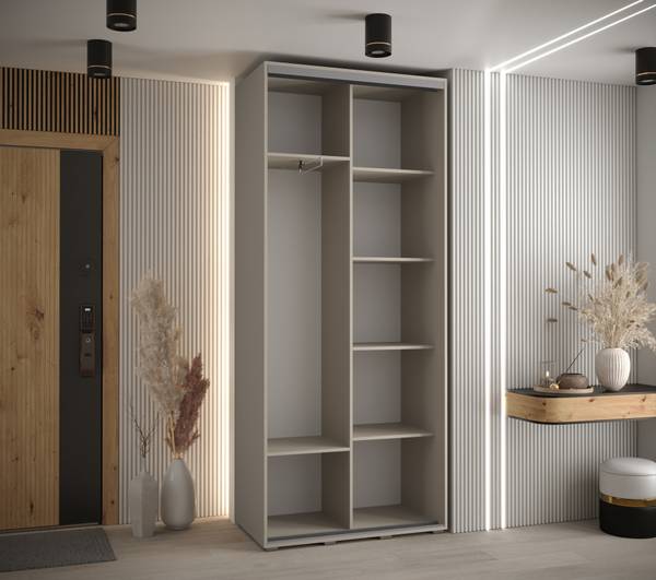 Schwebetürenschrank Dakota 7 100 x 45 cm