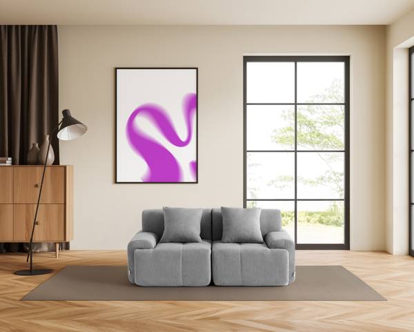 2-zits bank sofaMOUS grijs