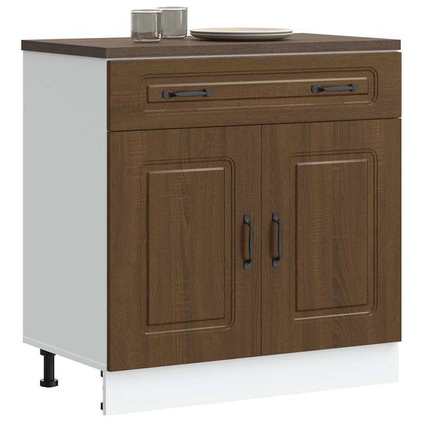 Armoire de cuisine 3042958-17 Marron foncé