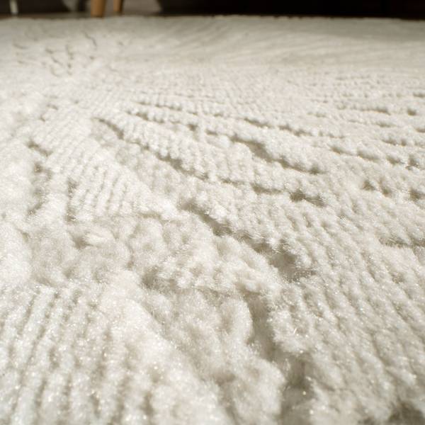 Kurzflorteppich Tinos 573 Creme - Tiefe: 150 cm