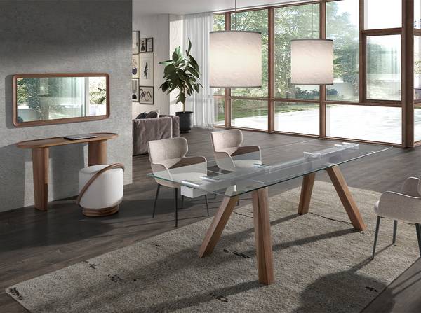 Konsole 3249 Braun - Walnuss - 120 x 76 x 40 cm