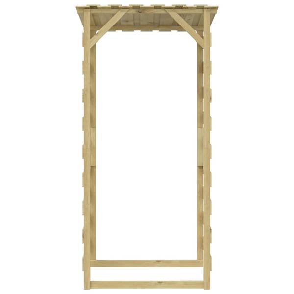 Pergola 3011384-2 (2er Set) Braun - Tanne - Kiefer - 100 x 200 x 90 cm