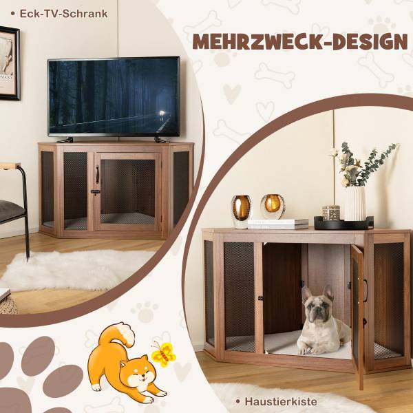 Hundebett 17042836 Braun - Metall - 1 x 1 x 1 cm