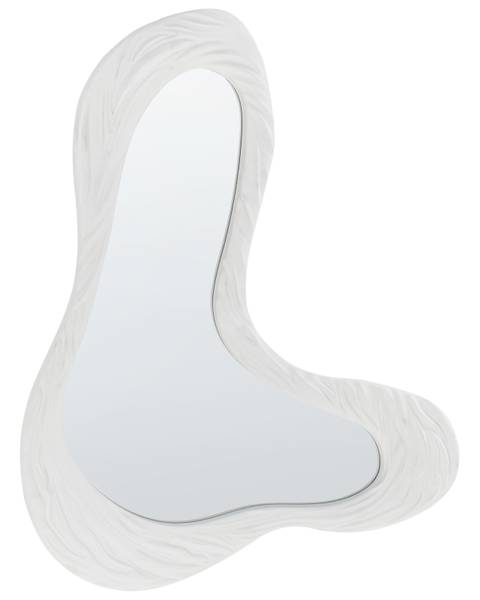 Wandspiegel GUICLAN Weiß - Holz teilmassiv - 61 x 83 x 3 cm