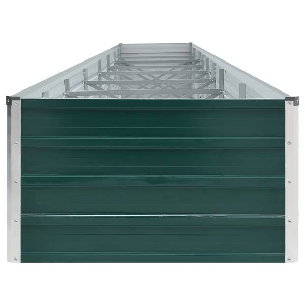 Garten-Hochbeet 3011435-5 Grün - Stahl - 80 x 45 x 600 cm